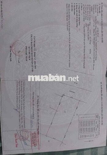 Cần bán lô đất mặt tiền bờ sông Sài Gòn ở Phú Hoà Đông, Củ Chi