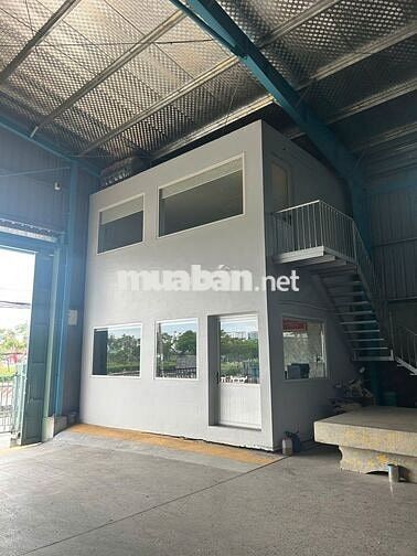 Cho thuê xưởng 1200m² MẶT TIỀN QL1A  gần Vòng Xoay An Lạc, Cont 24/24