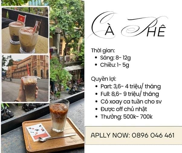 VIỆC LÀM PARTIME/ FULLTIME CHO KHU VỰC BÌNH THẠNH- GÒ VẤP- THỦ ĐỨC