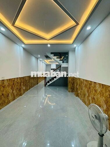 Nhà thuê 4×19m đúc 3 lầu nhà mới 100% liên khu 56 Bình Hưng Hòa B.Bt