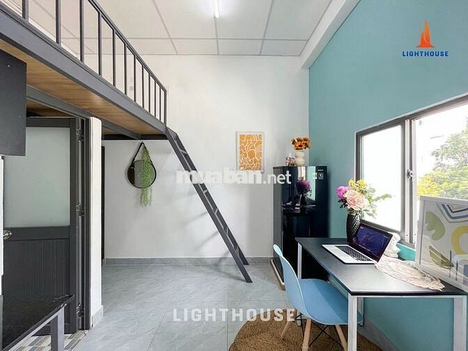 CĂN GÁC NGAY CHỢ HẠNH THÔNG TÂY CV LÀNG HOA LOTTE VINCOM ĐH IUH ĐH VLU