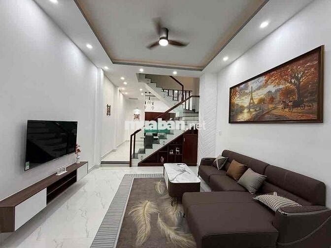 MỘT CĂN *** KHÔNG CÓ CĂN THƯ HAI 3 TẦNG XÂY FULL - Ô TÔ TRÁNH - V