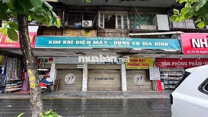 CHO THUÊ MẶT PHỐ KIM NGƯU – MẶT TIỀN RỘNG 9,5M – VỈA HÈ THOÁNG
