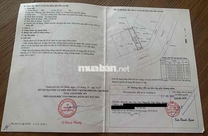 Hàng hiếm! Đất mặt tiền bờ sông đã có sổ 125m2