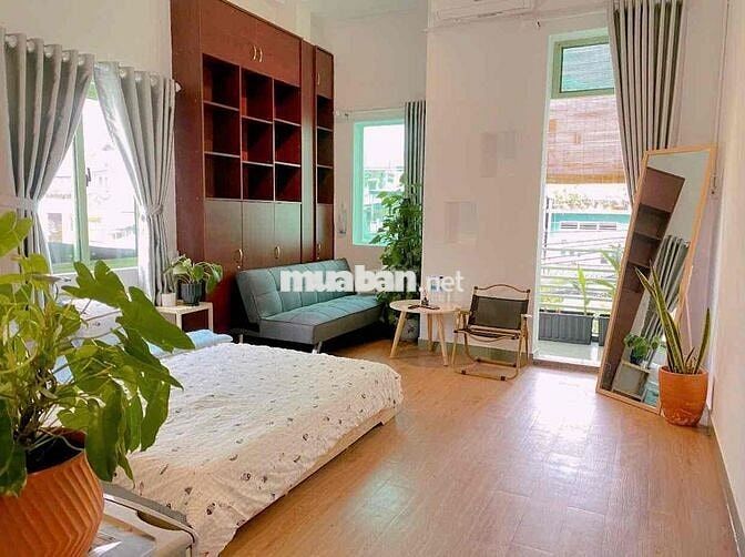 ✨CHO THUÊ STUDIO BAN CÔNG SIÊU XINH_FULL NỘI THẤT_GẦN HUTECH, FTU, UEF