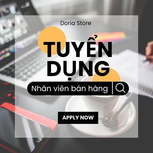  [QUẬN 5 TPHCM] Tuyển nhân viên bán hàng Parttime/Fulltime tại quầy