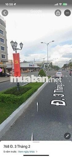 nền mặt tiền đường 3/2 Rạch Giá Kiên Giang