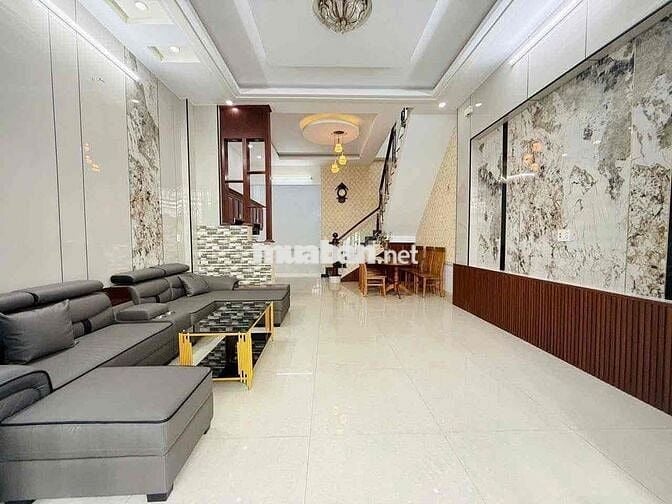 Nhà Mới Sạch Sẻ DT 120m2 1Trệt 1Lầu 2Pn 3Wc Hẻm Xe Tải Có Nội Thất