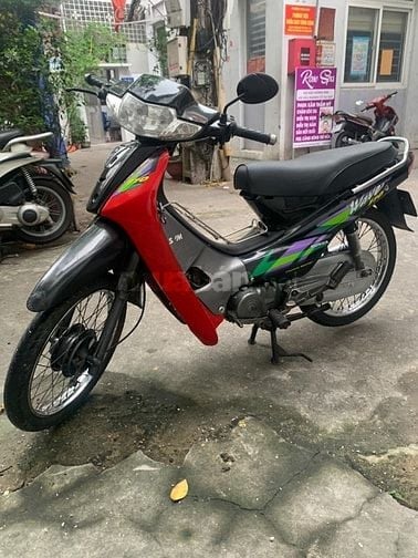 Bán xe Wave SYM 110cc màu xanh, đăng ký đầy đủ, xe đẹp, máy êm ru