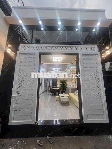 NHÀ MỚI XÂY 4X20 CÓ NỘI THẤT MỚI TINH HẺM 2855 HUỲNH TẤN PHÁT GẦN PHÀ