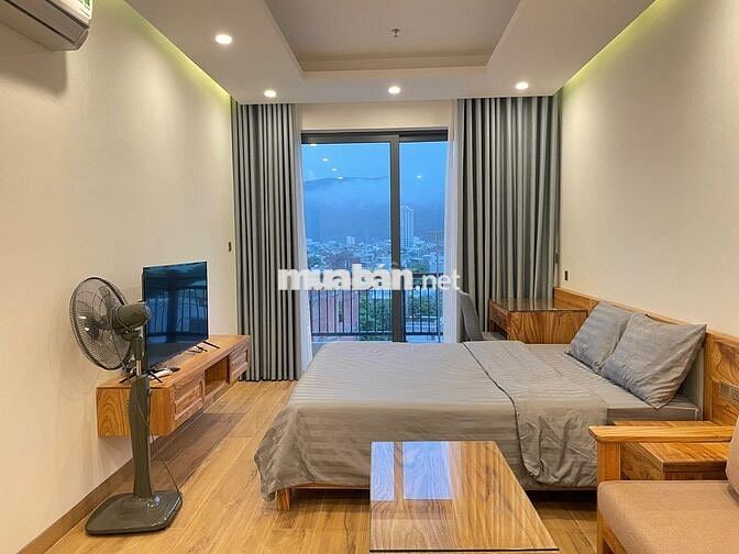 🏡🏡CĂN HỘ STUDIO CAO CẤP ĐẦY ĐỦ NỘI THẤT - CÓ BAN CÔNG - SƠN TRÀ