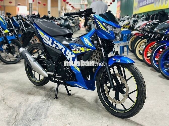 XE MÁYTHANH TÙNG_SATRIA 150 XANH XE NHẬP MÁY ZIN