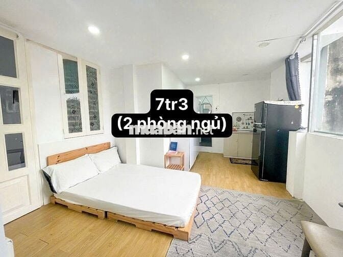 TRỐNG SẴN STUDIO 2 PHÒNG NGỦ NGẬP NẮNG TRỜI