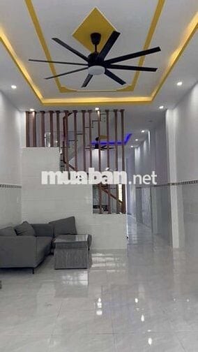 BÁN NHÀ GẦN CHỢ LONG SƠN – NHÀ 1 TRỆT 1 LẦU, 3 PHÒNG NGỦ, DT 4×27