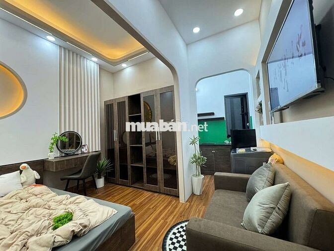 CHDV MỚI XÂY 1 PHÒNG NGỦ NỘI THẤT CAO CẤP
