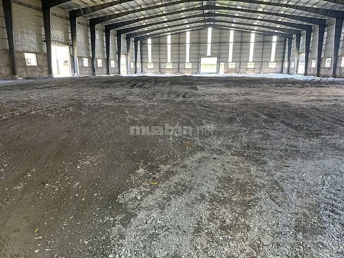 Cho thuê kho xưởng 3.600m² Bến Lức,Long An,Có điện 560kVA,PCCC tự động