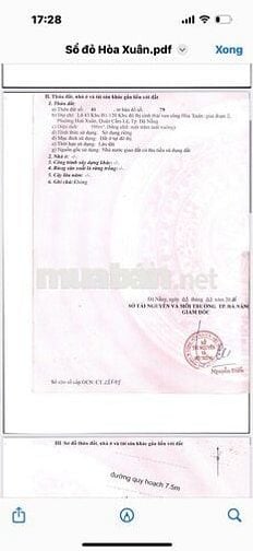 BÁN LÔ ĐẤT KẸP CỐNG ĐƯỜNG THANH LƯƠNG 28 , HƯỚNG ĐÔNG BẮC