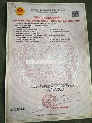 Bán nhà mặt tiền 7,5m kinh doanh sầm uất