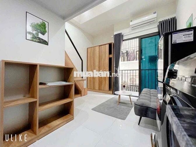 CĂN HỘ CÓ GÁC GIÁ CỰC TỐT - FULL NỘI THẤT BAN CÔNG LỚN
