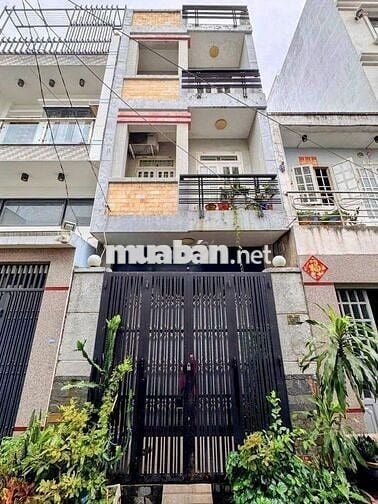 NHÀ ĐẸP 3 TẦNG, HẺM XE HƠI ĐỖ CỬA, DT (4X11)M2, 5,15 TỶ CÒN TL