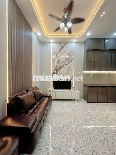 NHÀ ĐẸP TRUNG TÂM NGUYỄN THIỆN THUẬT - BÌNH THẠNH - 4 TẦNGNHỈNH 4 TỶ