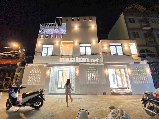 bán nhà Tân Phú, quận 7, Huỳnh tấn phát, 100m2, 3 tầng, 5Pn, 7 tỷ
