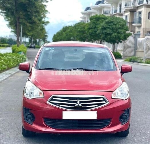 Mitsubishi Attrage 2019 1.2 MT đỏ đẹp, 199tr