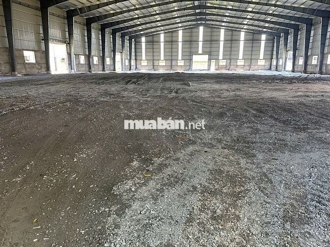 Cho thuê kho xưởng 3.600m² Bến Lức,Long An,Có điện 560kVA,PCCC tự động
