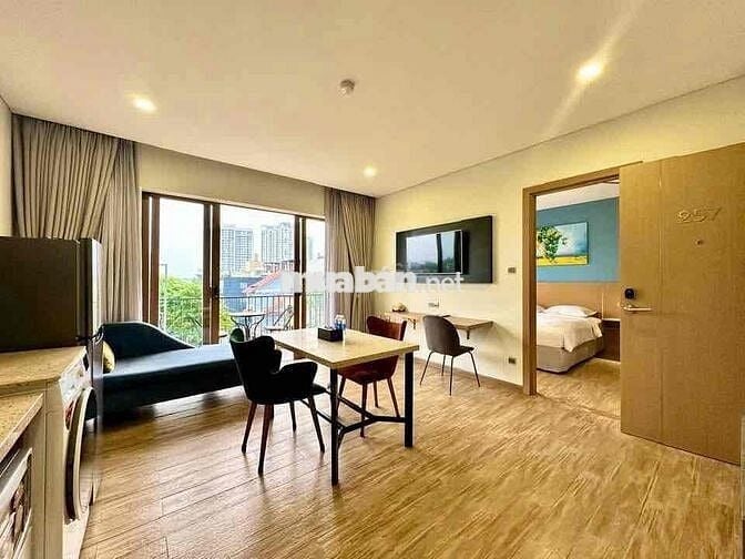 🏡Căn Hộ 1PN Cao Cấp, Tách Bếp - Ban Công - Ngay Ngã Tư Phú Nhuận