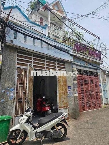 MẶT TIỀN NHÁNH NGUYỄN ẢNH THỦ ĐƯỜNG THÔNG 2 TẦNG VỪA Ở VỪA KINH DOANH