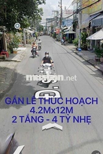 NHÀ ĐẸP BÌNH TÂN - 4M2 x 12M - 2 TẦNG - SHR - VUÔNG VỨC - 4 TỶ NHẸ🌹