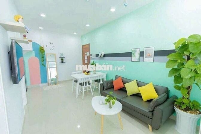 Cho thuê chung cư goldsea 2PN full nội thất  gần biển