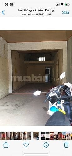 Cho thưe nhà mặt đường Thiên Lôi  giá 4 triệu/ thàng