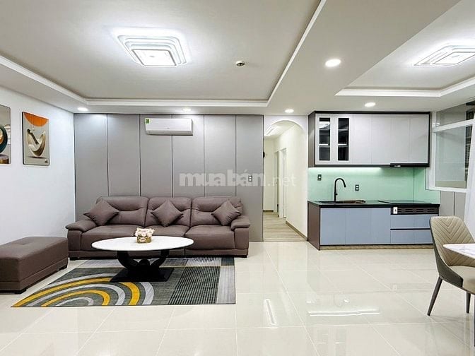 Căn góc 81m2 Hoàng Kim Thế Gia, sổ hồng sẵn, nhà mới, nội thất
