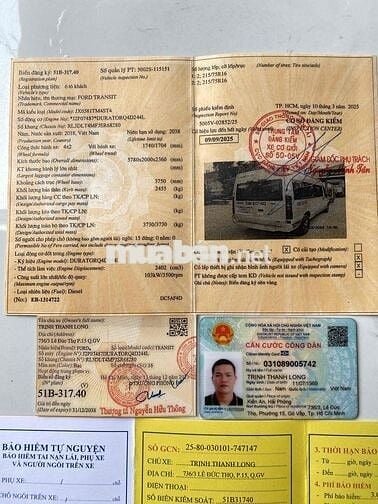 Ford Transit 2018 16 Chỗ 2.4 Diesel   - 198000 km