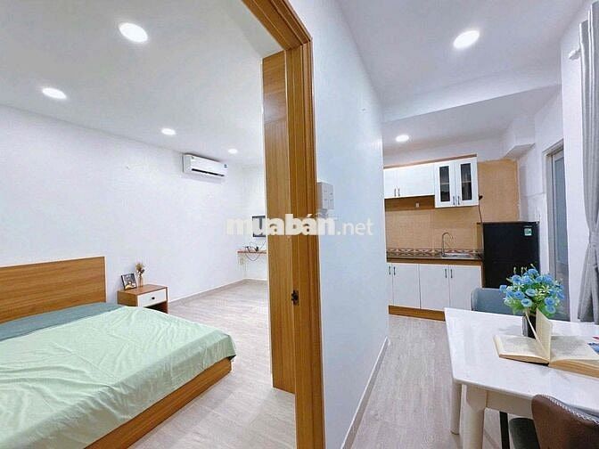 Cho Thuê Căn 1pn 1pk Thoáng Tách Bếp Full NT Mới 100% Ở Lê Văn Sỹ Q3