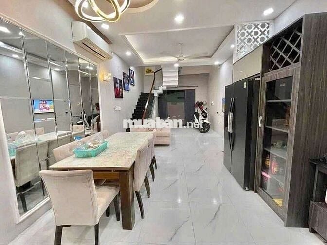 Cho Thuê Nhà 1 Trệt 1 Lầu 3PN 4x14m Hẻm Đường Số 37 Tân Kiểng