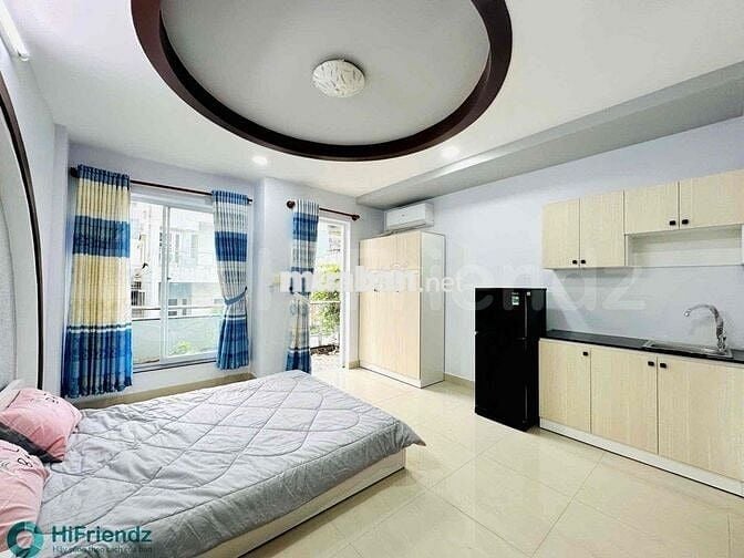 Cho Thuê Studio Balcon 30m2 Giặt Riêng 3ng2xe Ngay ĐH Bách Khoa Quận 1
