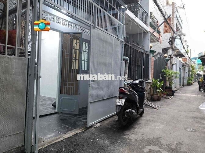 💰💰💰 NHÀ HẺM THÔNG GẦN NHÀ THỜ,  SÁT MẶT TIỀN THỐNG NHẤT P15, Gv