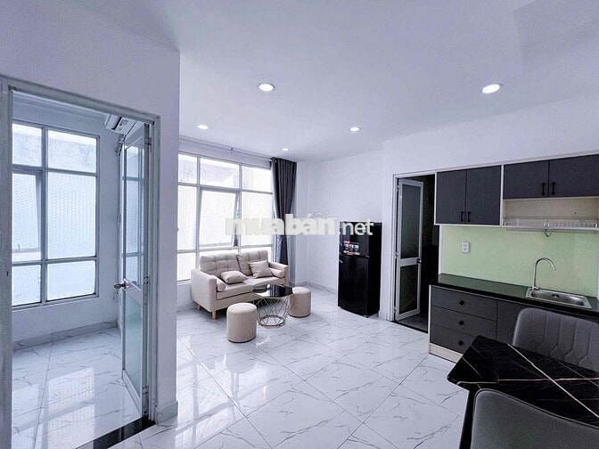 Cho Thuê Căn Hộ 1pn Full Cửa Sổ Đón Gió Full NT Ngay CMT8 Tân Bình