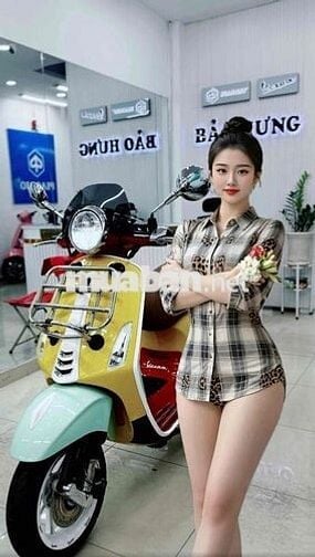 Vespa siêu cọp 3.600km tặng Full phụ kiện hãng