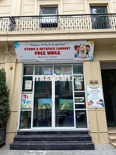 mặt bằng kinh doanh tại phố đi bộ Caraby 214 nguyễn xiển