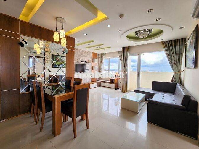 CHUNG CƯ OSC LAND, CHO THUÊ CĂN GÓC 90M, 2PN, VIEW BIỂN.GIÁ 7.5 TRĐ