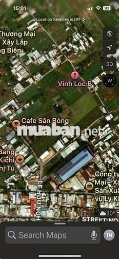 Bán Đất Vĩnh Lộc B, DT: 5x17m, cần người thiện chí