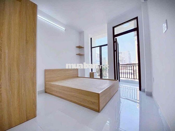 CĂN HỘ 28m2 BAN CÔNG FULL NỘI THẤT GẦN NGÃ TƯ HÀNG XANH MỚI KHAI TRƯƠN