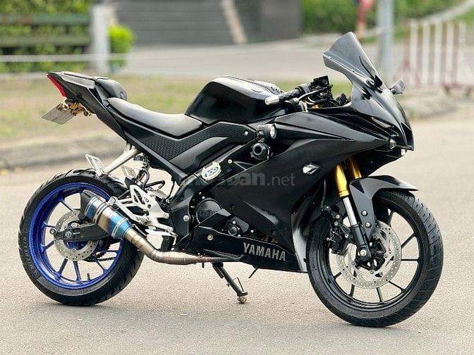 Bán xe moto R15 đen nhám, xe đẹp