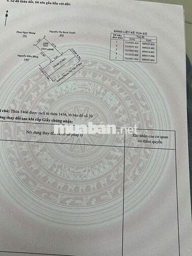 Bán đất mặt tiền kinh doanh phạm thị tân. Phú lợi. 4 tỷ 2/1lô