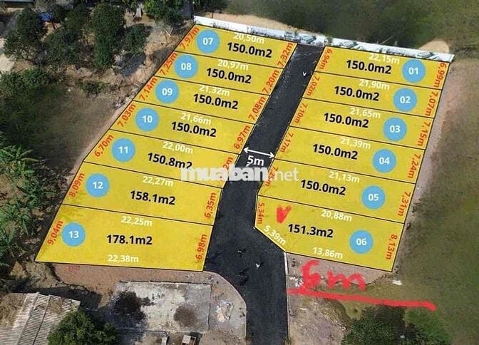 đất full thỏ cư sẵn sổ 150m đường nhựa xã An Phú, Mỹ Đức, Hà Nội
