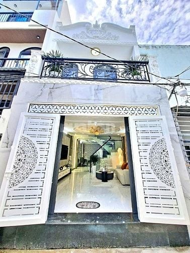 BÁN NHÀ ĐẸP MỚI HOÀN THIỆN HẺM XE HƠI TỚI NHÀ