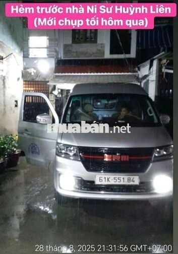 BÁN NHÀ MỚI – HẺM Ô TÔ – NI SƯ HUỲNH LIÊN, P.10 TÂN BÌNH – 56M² –